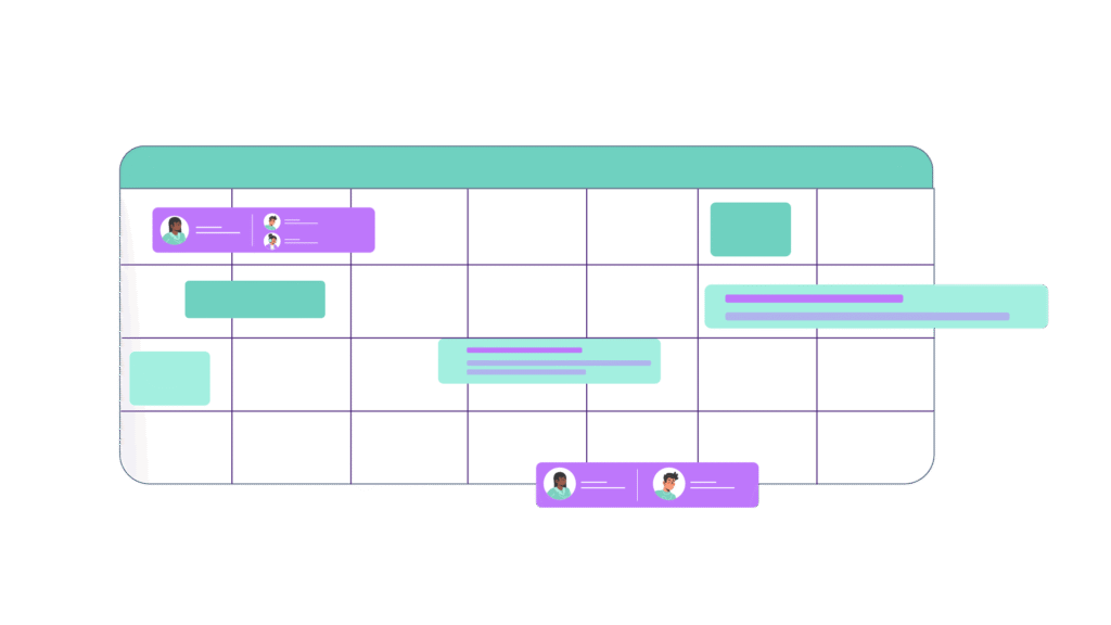 Illustration planning séances de formation