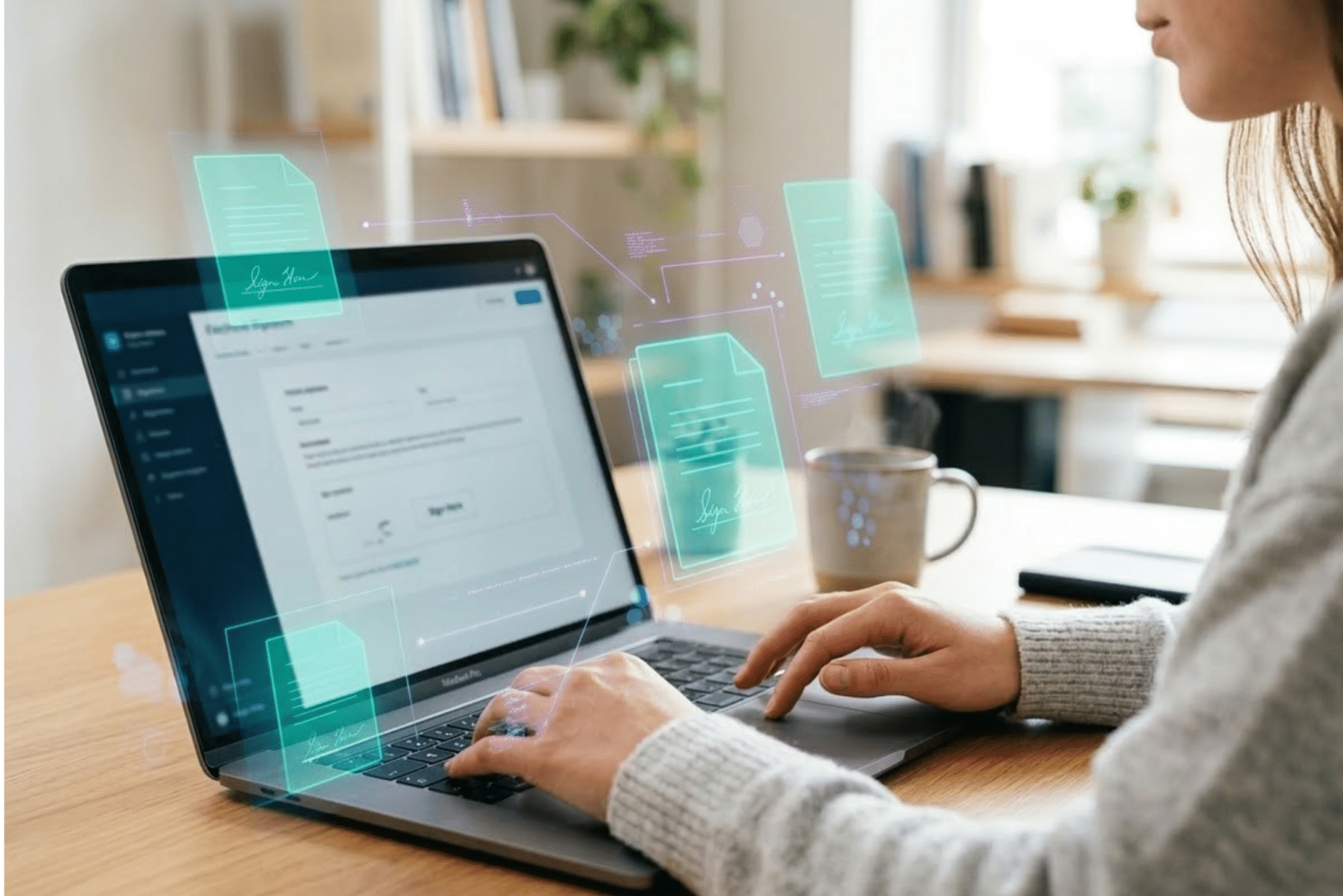 image de signature electronique