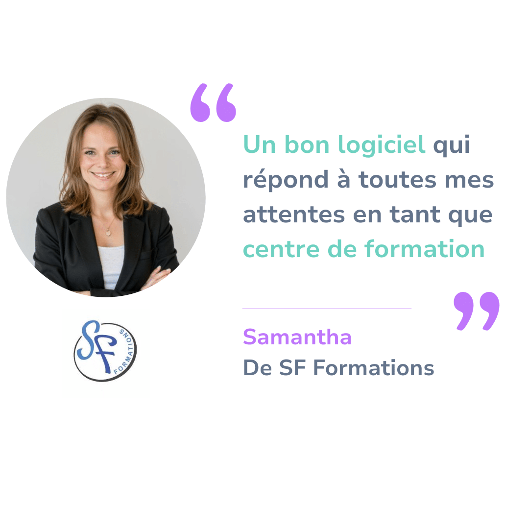 Image site Témoignage Samantha de SF Formations