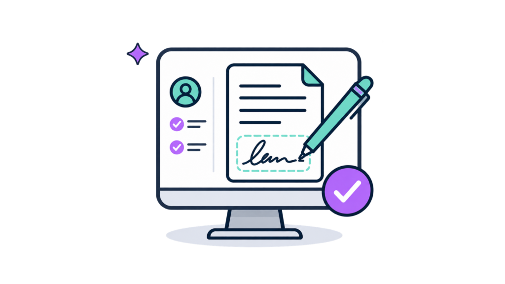 Illustration signatures électroniques supplémentaires